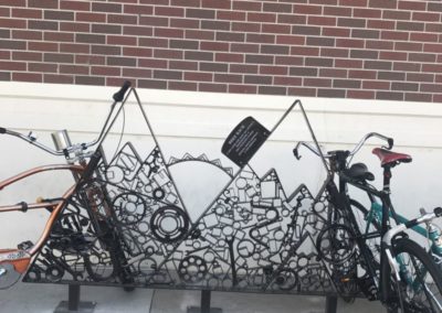 Bike Rack Located in Front of RackHouse Pub