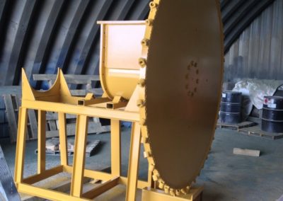 Large Equipment Sandblast Polyurethane Paint